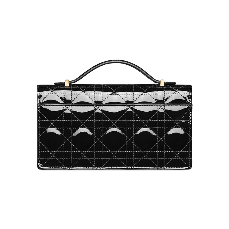 Mini sac DIOR couleur noir verni